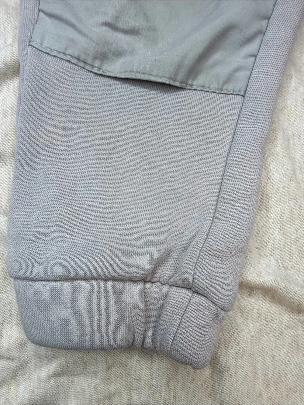 Nike Kids Gray Jogger Sweatpants with Orange NikeAir Logo 2T